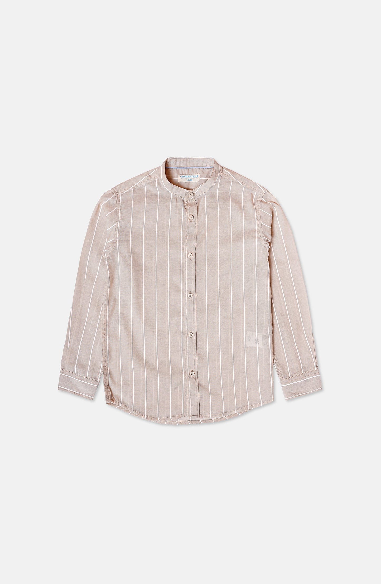 Band NeckF/S Shirt - BW901B324 - Shop Now at Leisure Club