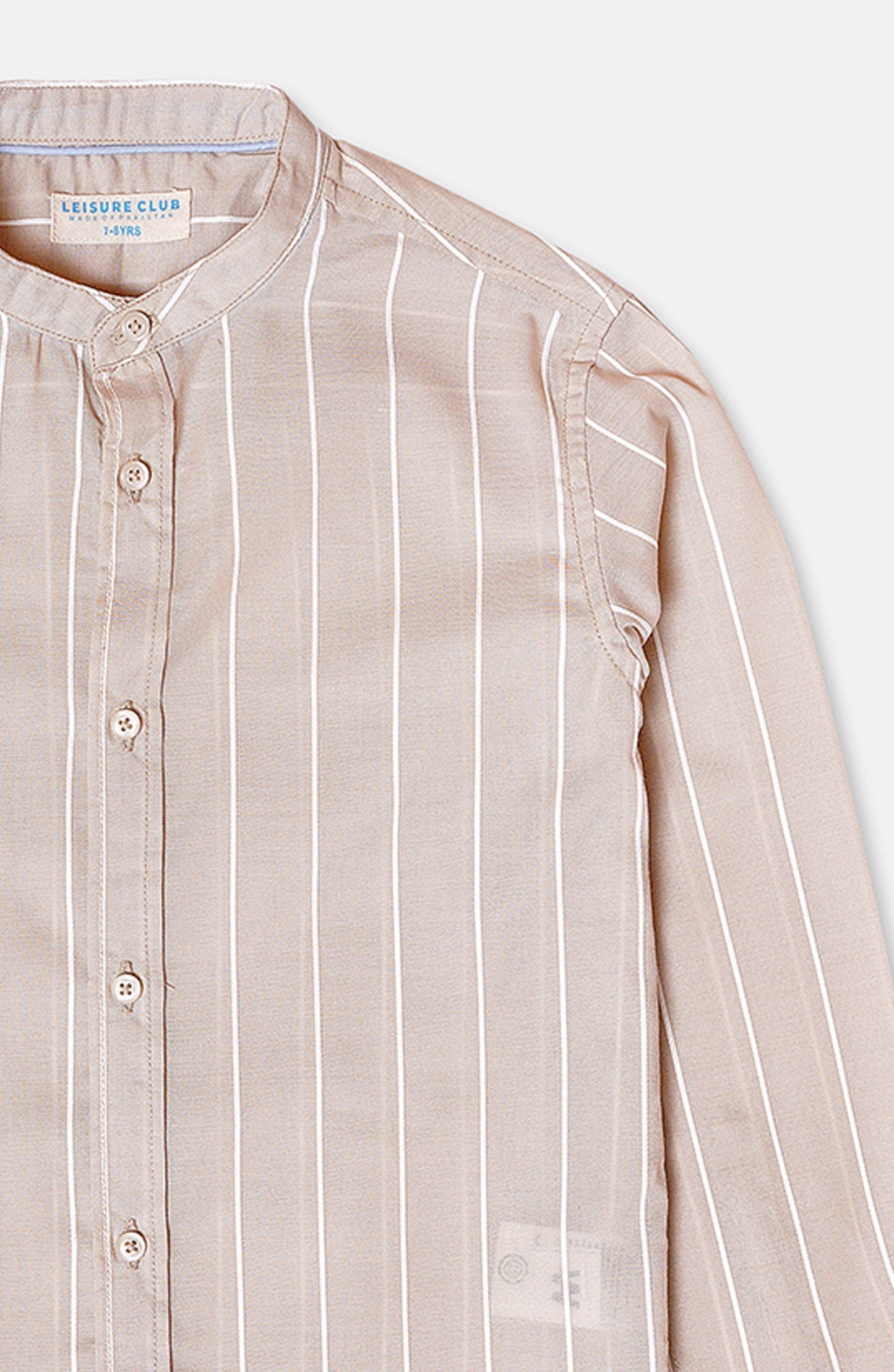 Band NeckF/S Shirt - BW901B324 - Shop Now at Leisure Club