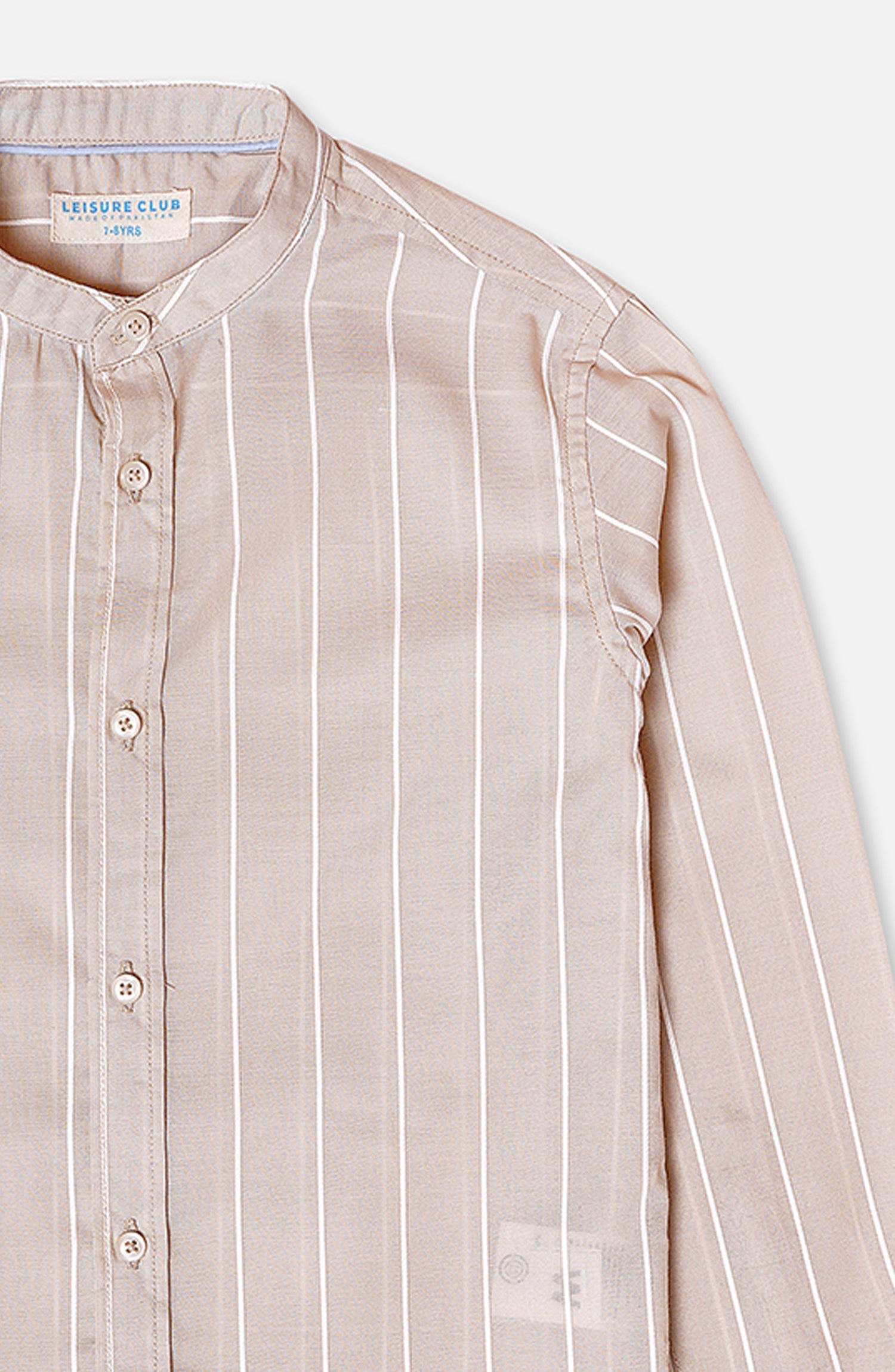 Band NeckF/S Shirt - BW901B324 - Shop Now at Leisure Club