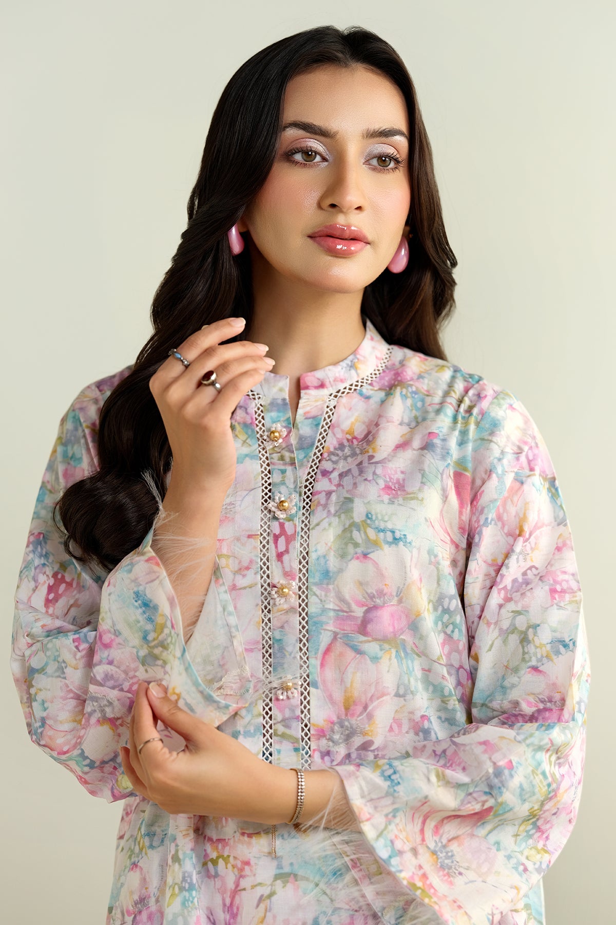 2 Piece - Printed Suit - C6116 - Shop Now at Kayseria