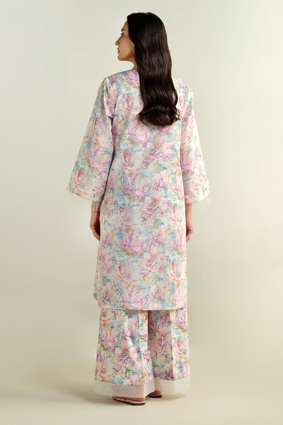 2 Piece - Printed Suit - C6116 - Shop Now at Kayseria