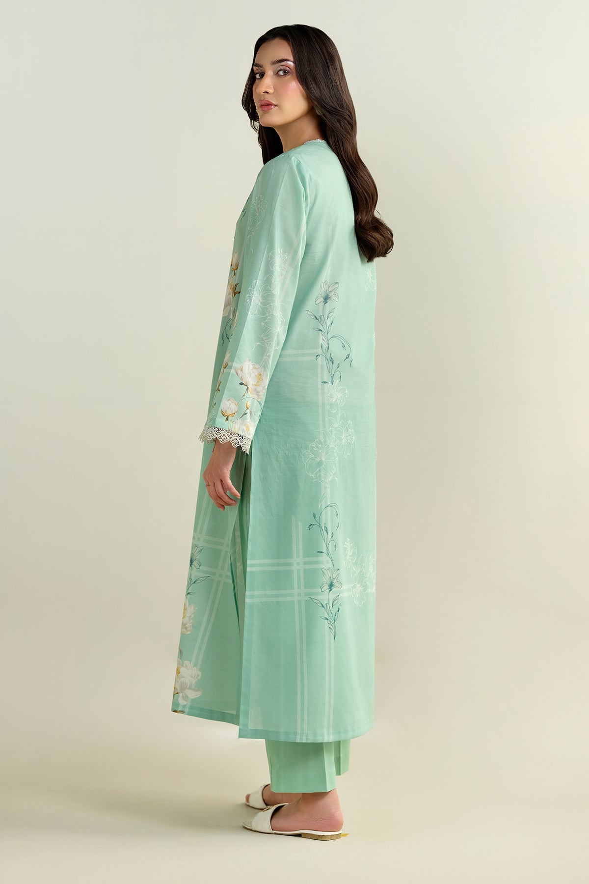 2 Piece - Printed Suit - C6211 - Shop Now at Kayseria