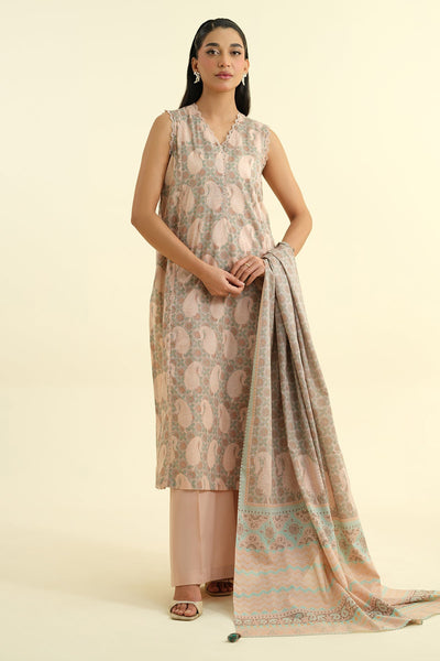 3 Piece - Printed Suit - C6213 - Shop Now at Kayseria