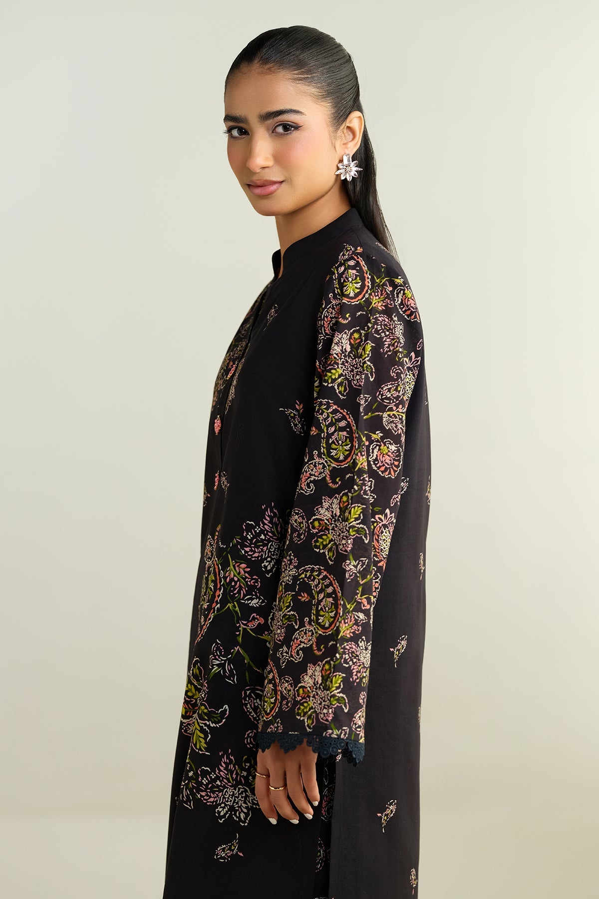 2 Piece - Printed Suit - C6232 - Shop Now at Kayseria