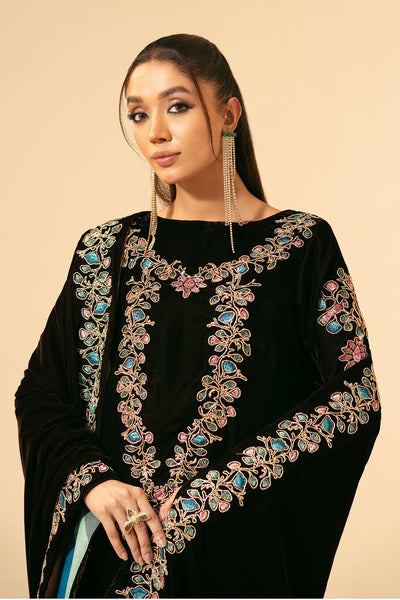 3 Piece - Embroidered Suit - E1473 - Shop Now at Kayseria