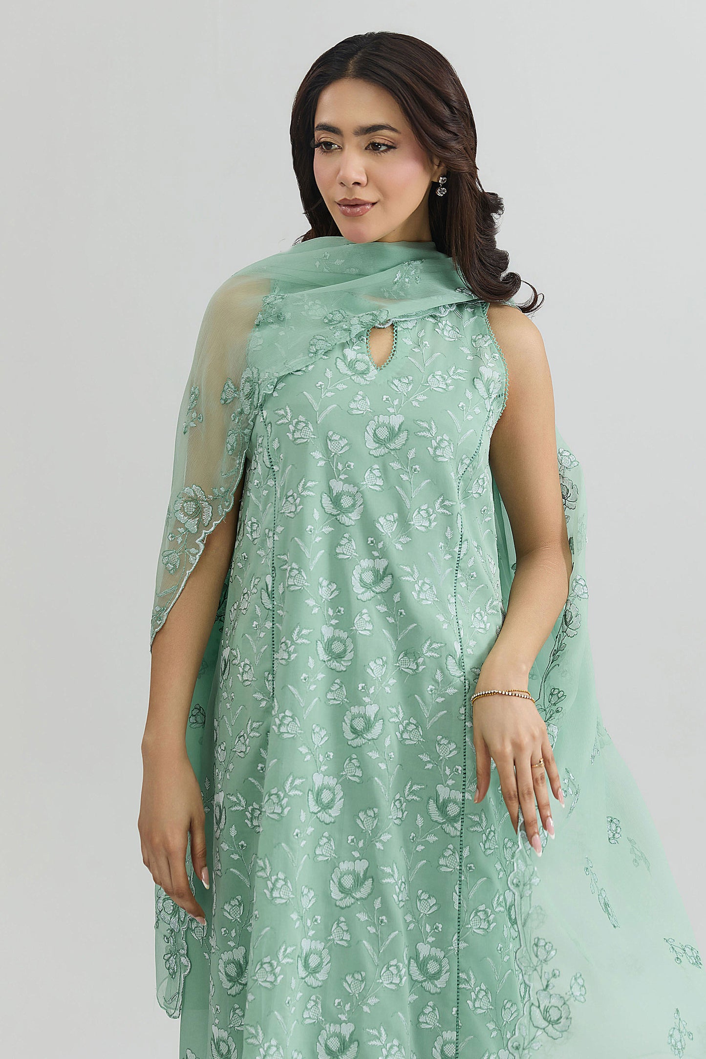 SWISS LAWN | EMBROIDERED