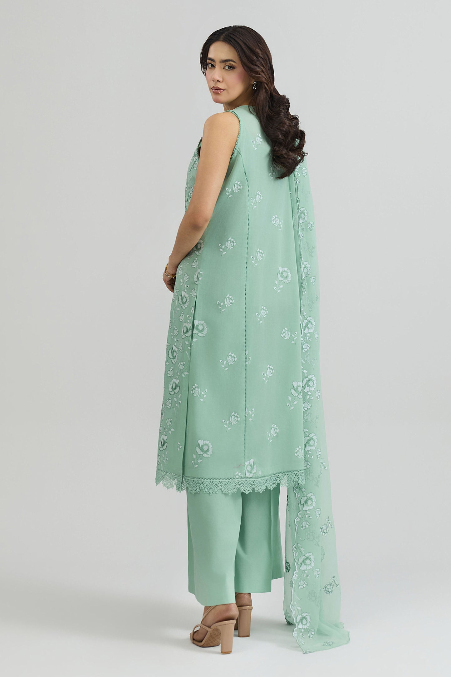 SWISS LAWN | EMBROIDERED