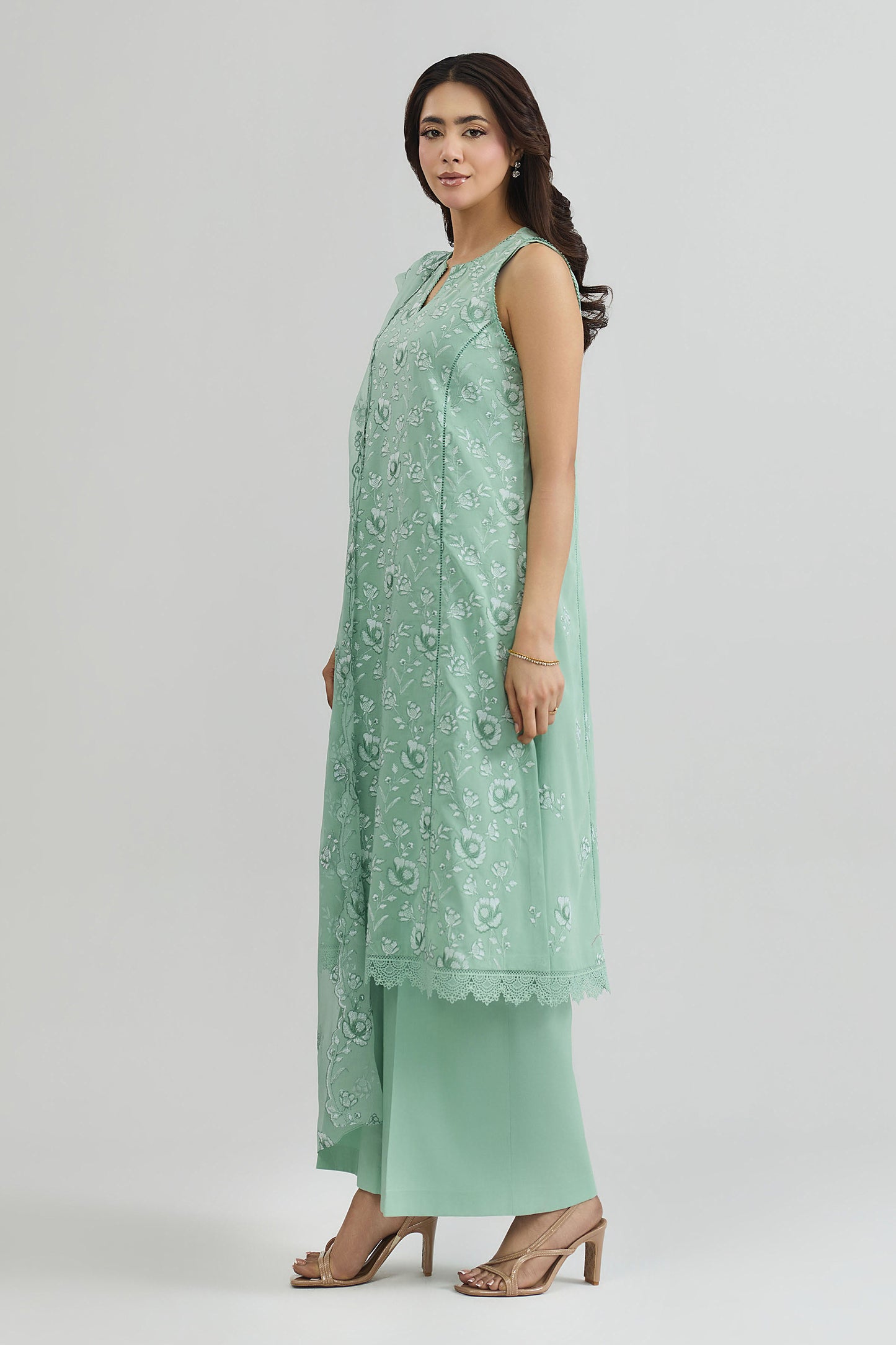 SWISS LAWN | EMBROIDERED
