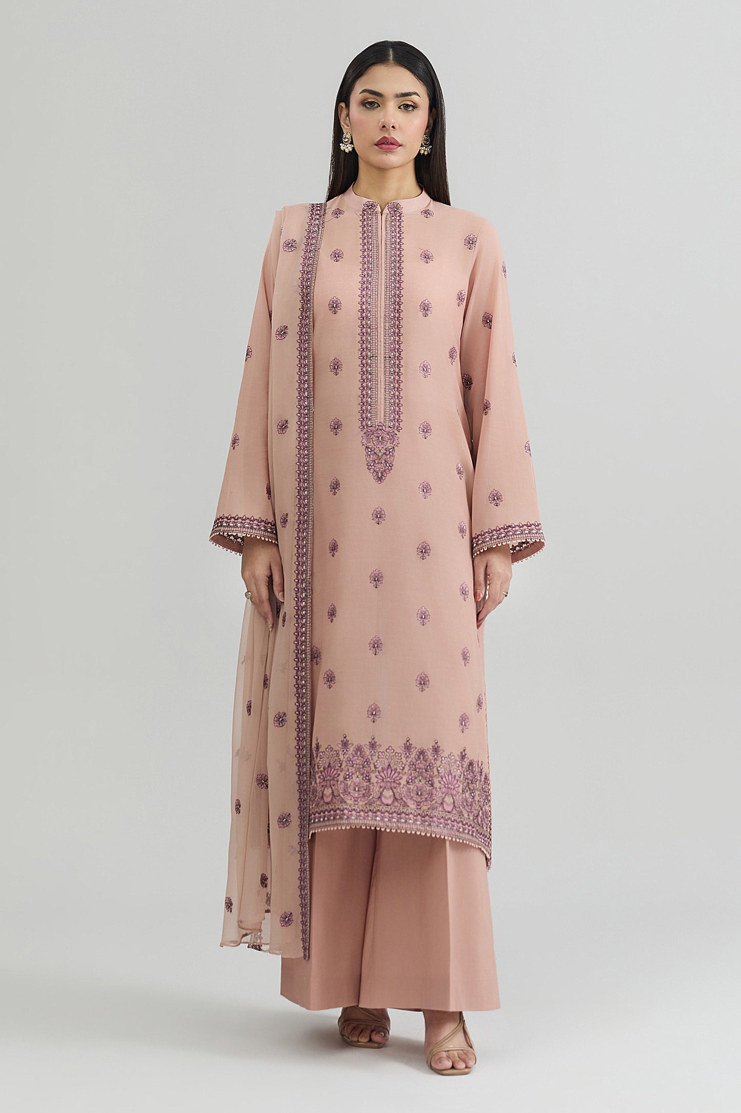 SWISS LAWN | EMBROIDERED