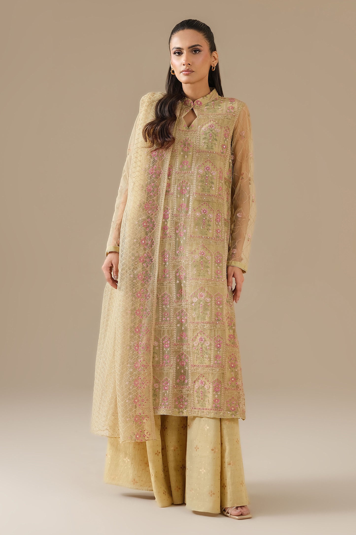 HEXA POLY NET | EMBROIDERED