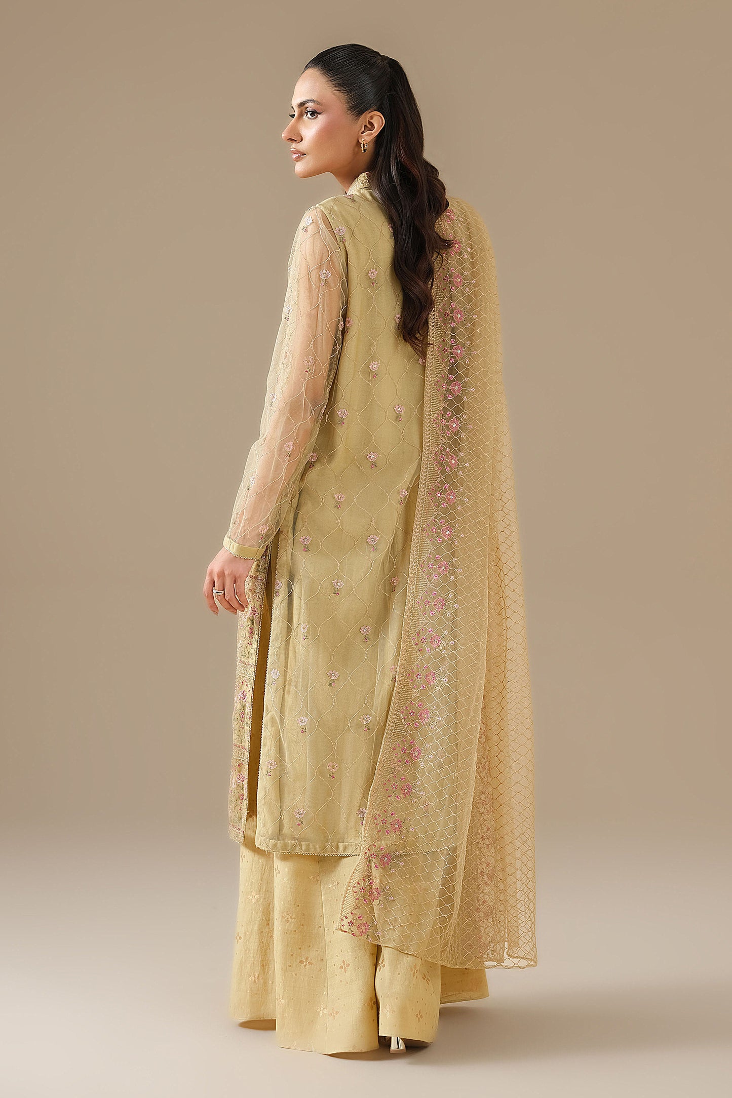 HEXA POLY NET | EMBROIDERED