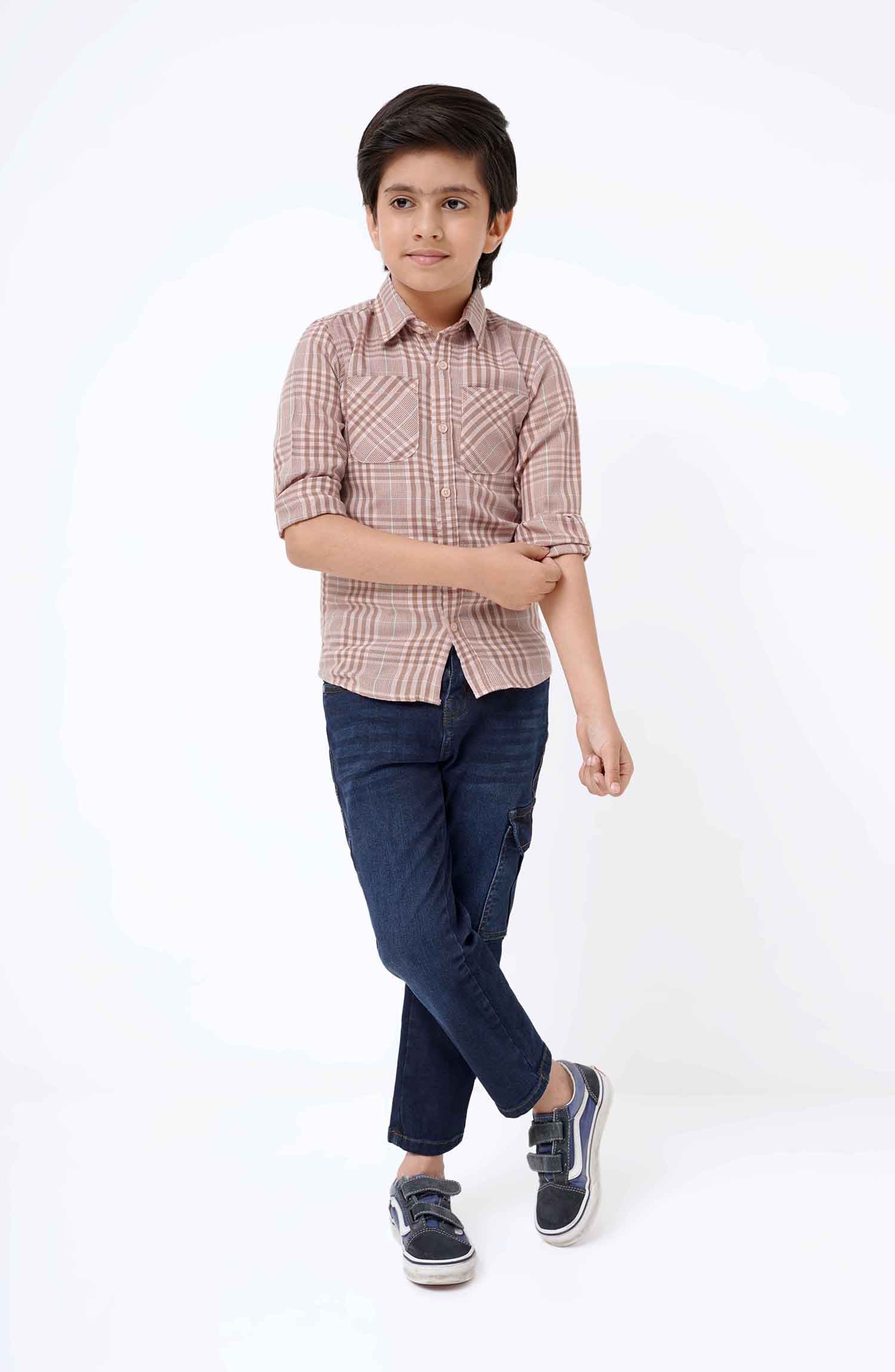 Infant Collar Shirt - IBBS901324 - Shop Now at Leisure Club