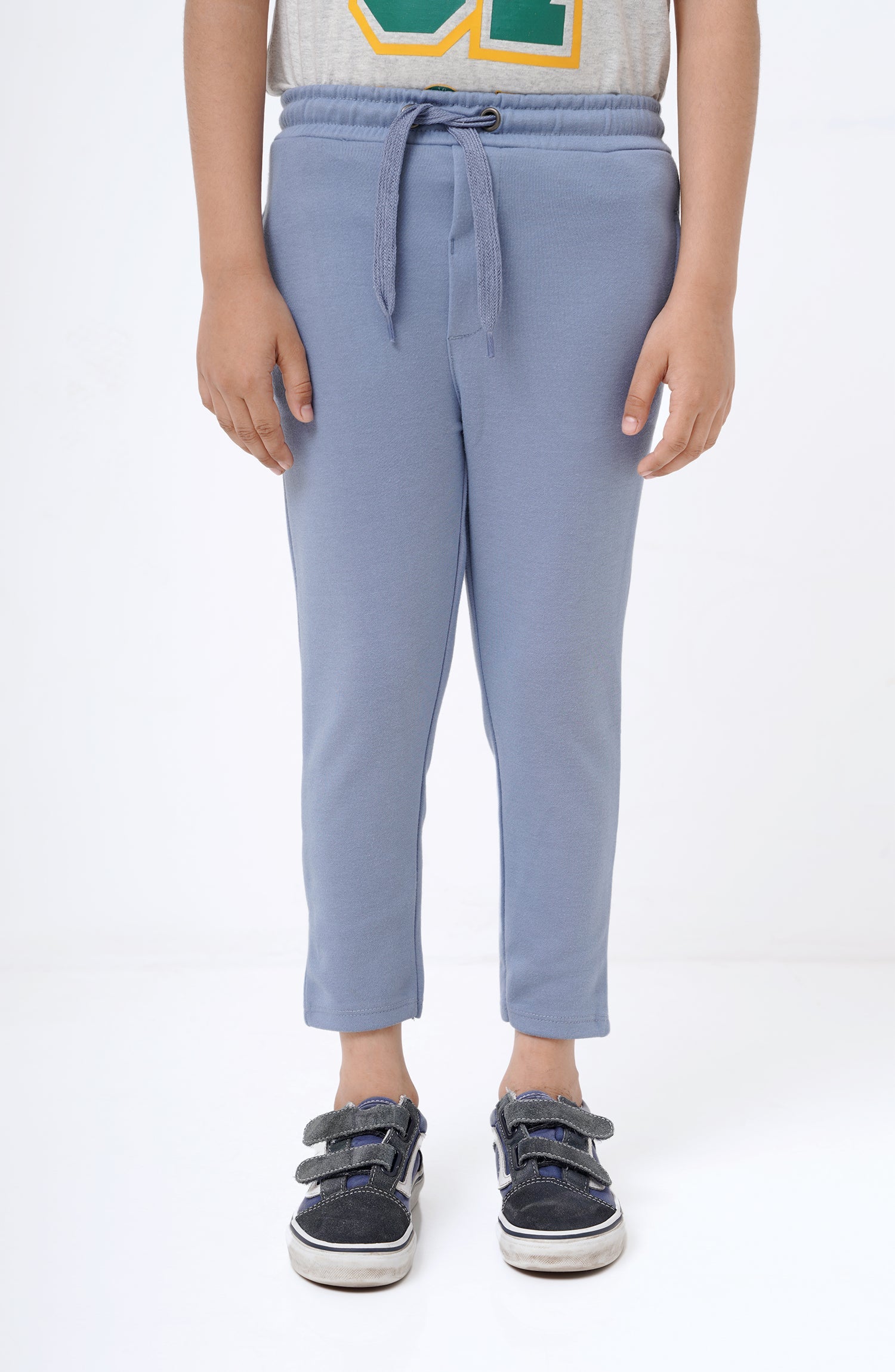 Knit Black Trousers In French - IBKT905B324 - Shop Now at Leisure Club