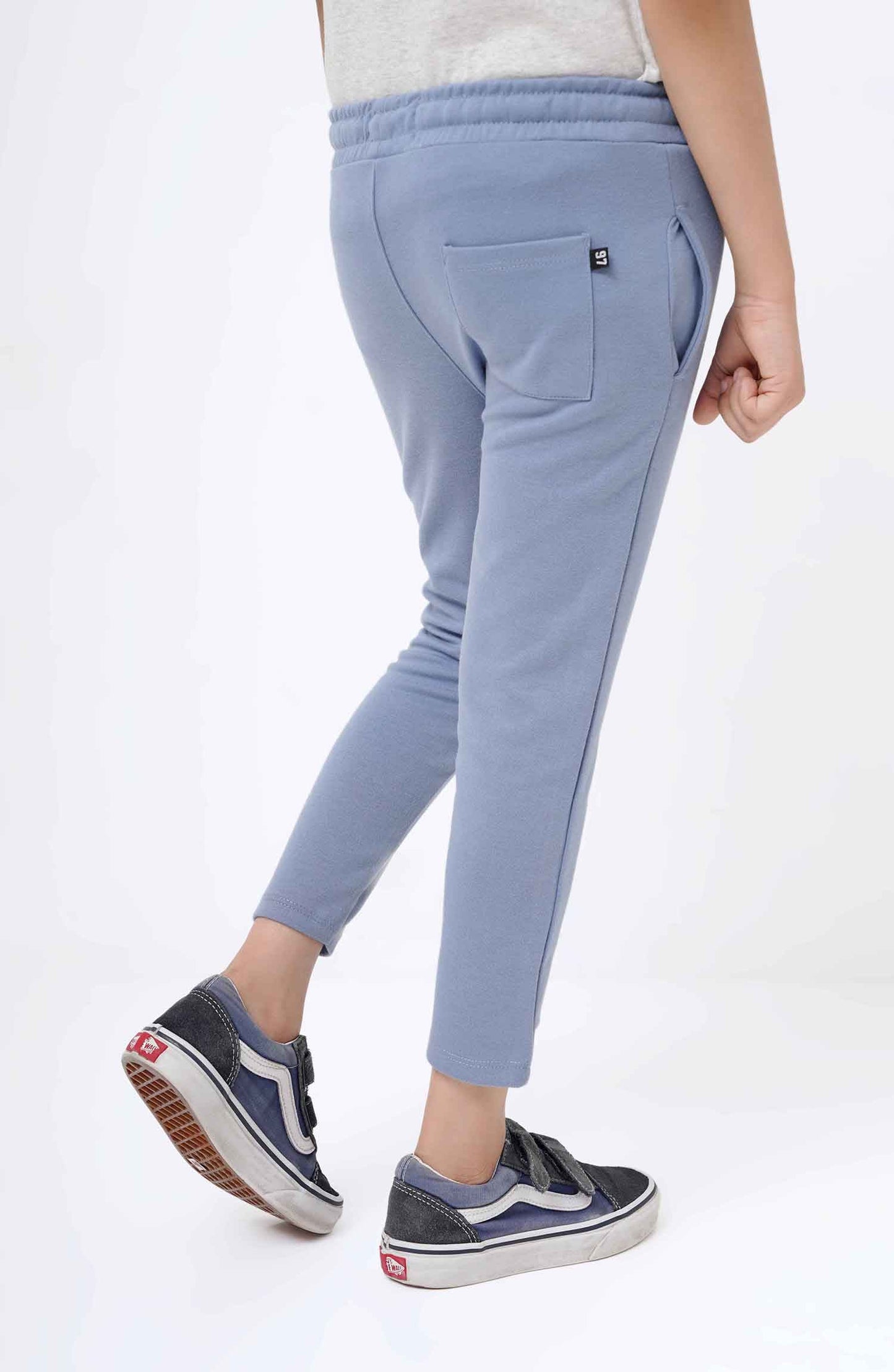 Knit Black Trousers In French - IBKT905B324 - Shop Now at Leisure Club