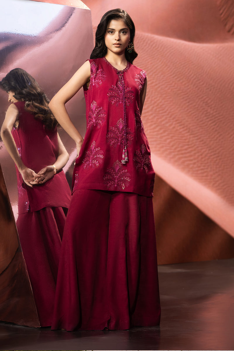 RAW SILK | EMBROIDERED