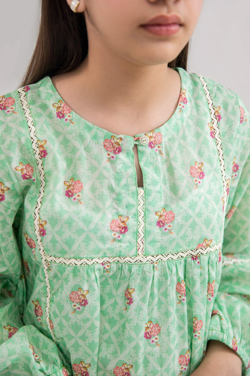 Ira Printed  Dress - LCP04126
