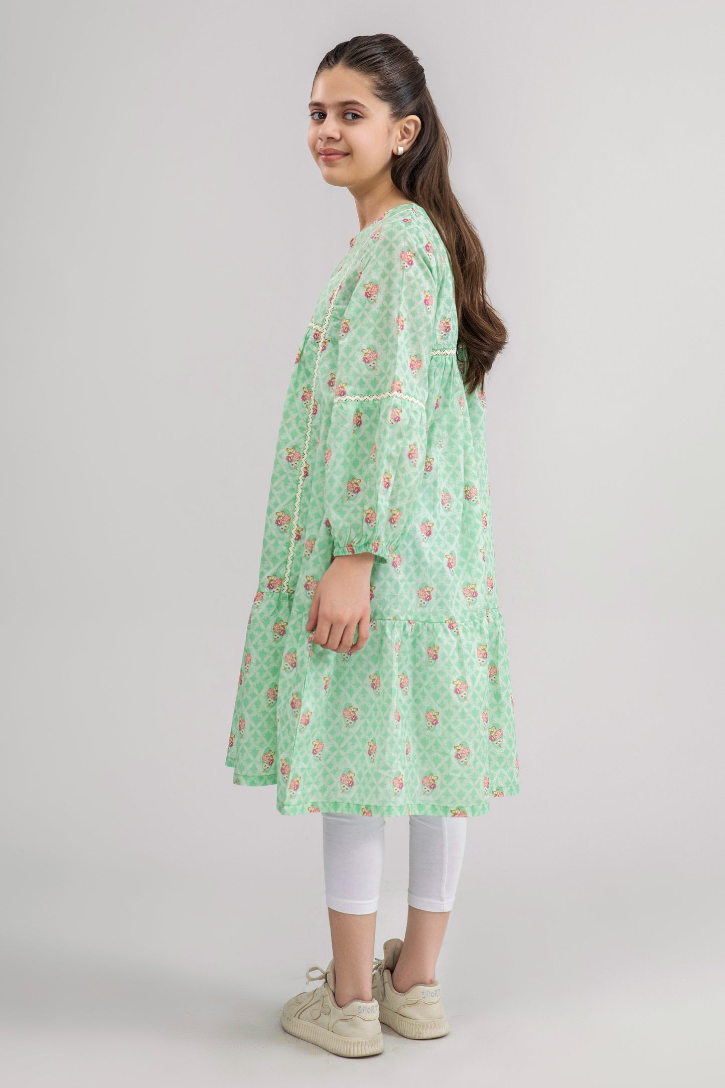 Ira Printed  Dress - LCP04126