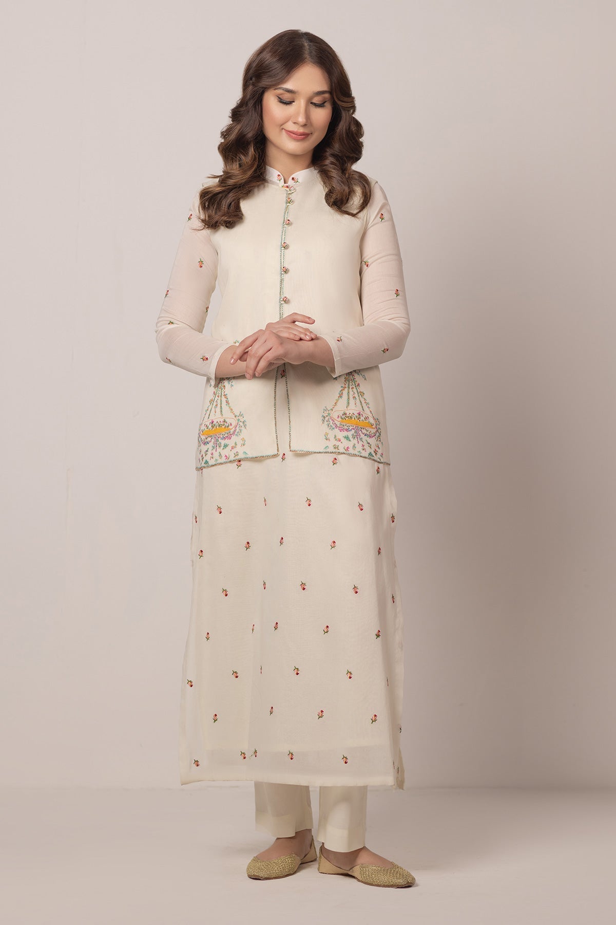 Printed Waist Coat - MCP-1306-6 - Shop Now at Kayseria