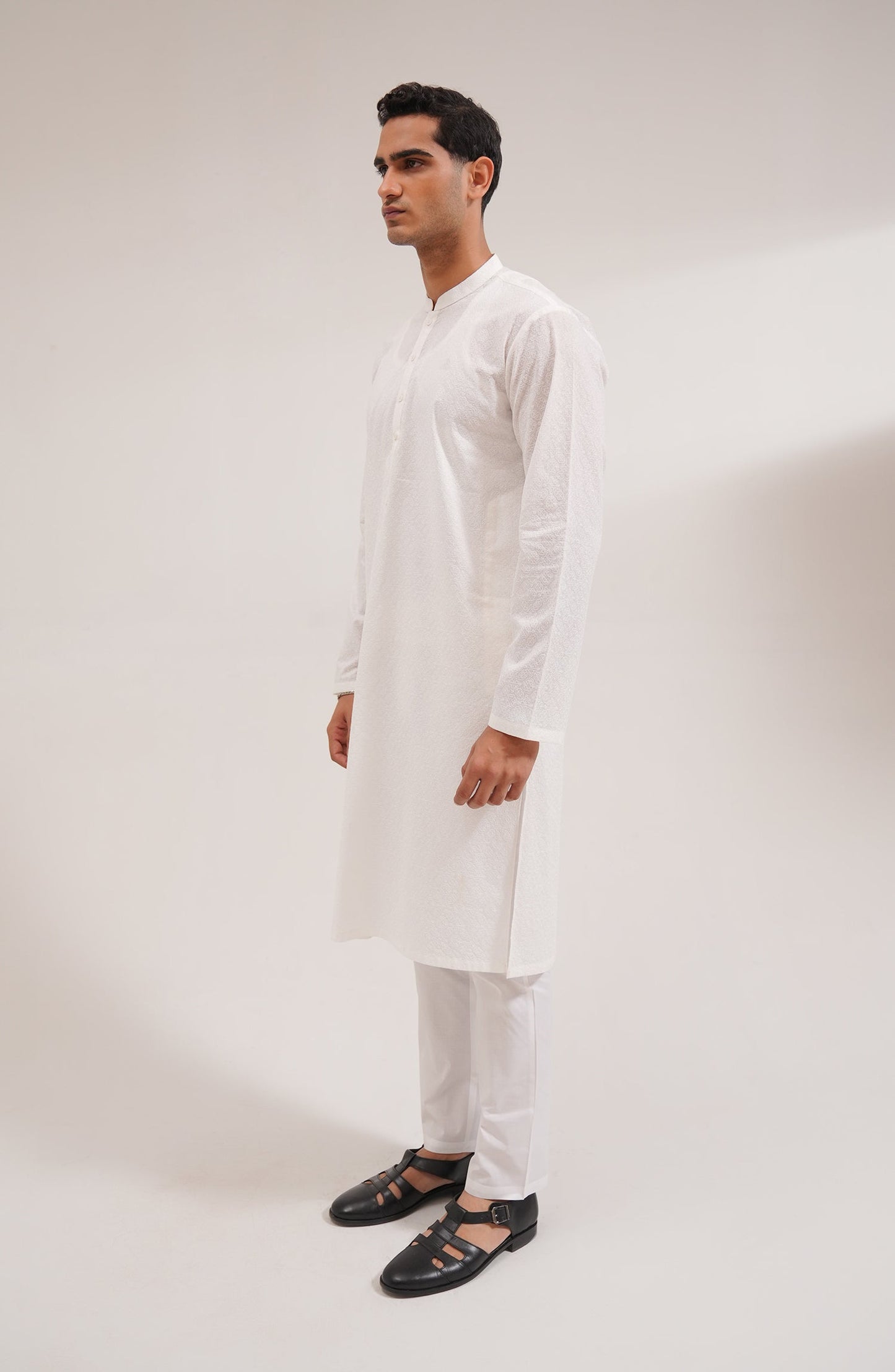 Men's Lawn Embroidered Kurta