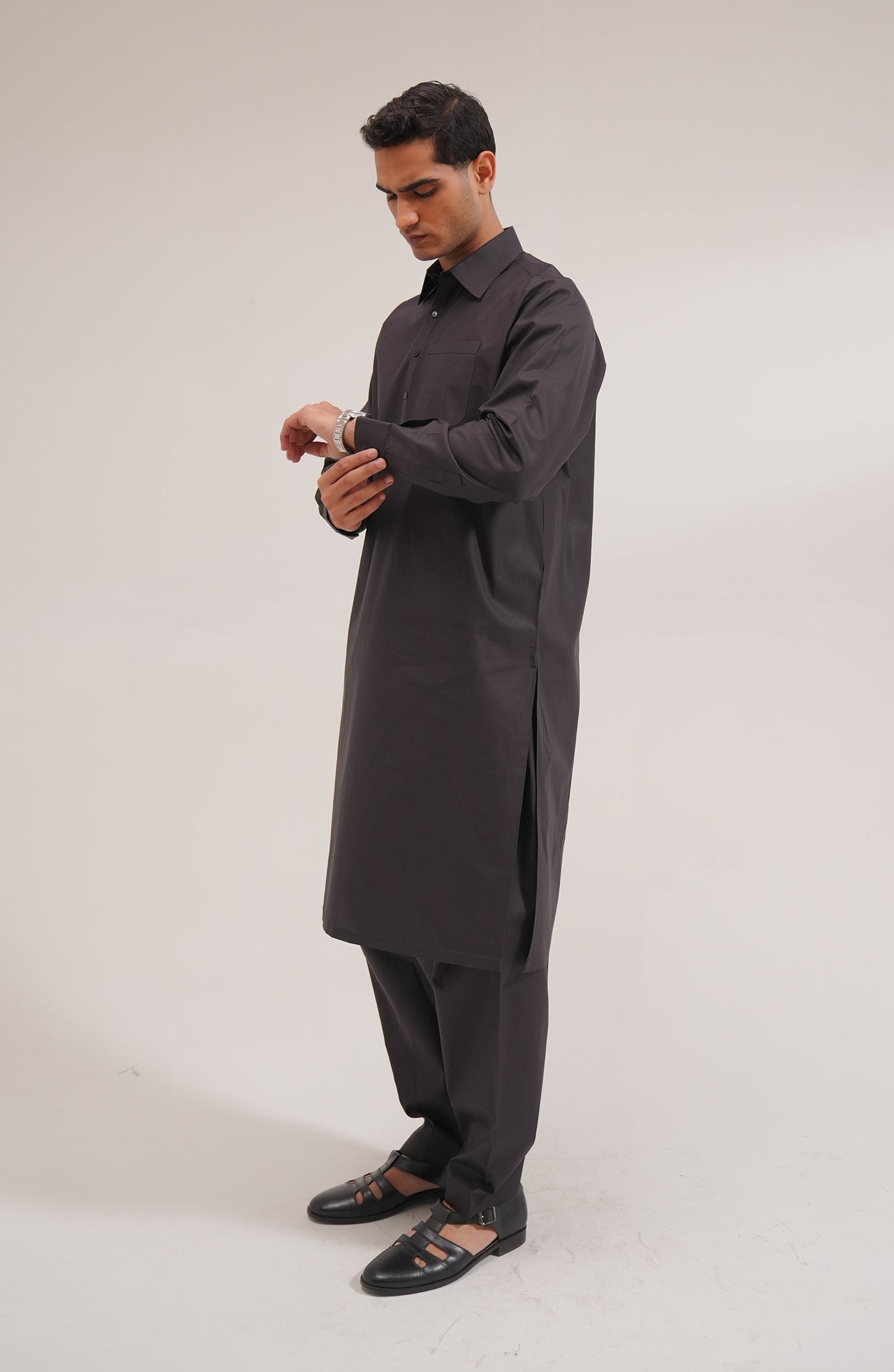 Men's Kurta Shalwar Suit-Regular Fit