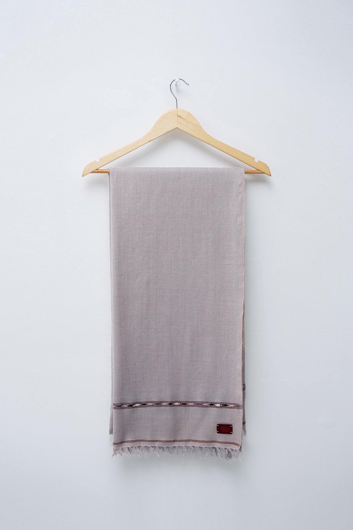 Dark Brown Fine Wool Shawl - Shop Now at Shahnameh