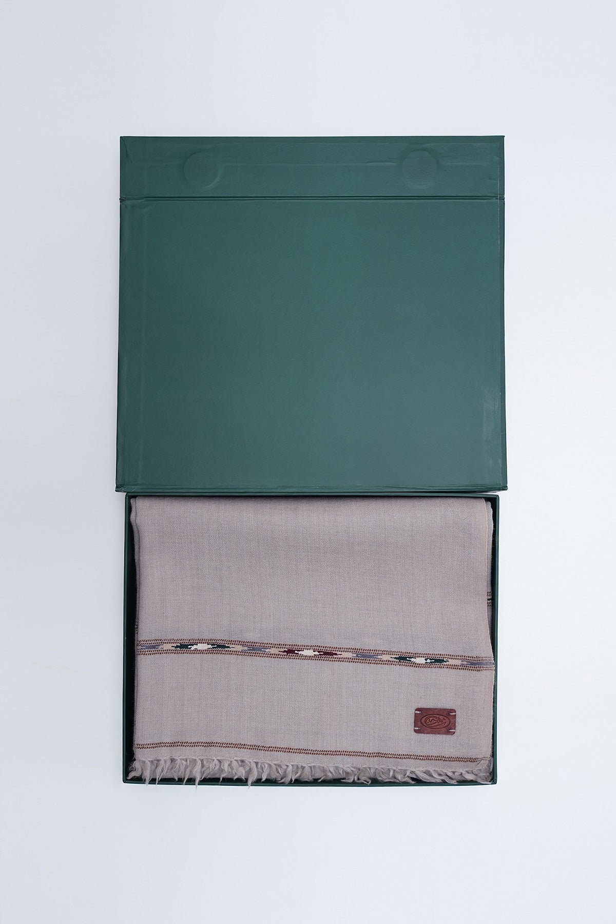 Dark Brown Fine Wool Shawl - Shop Now at Shahnameh