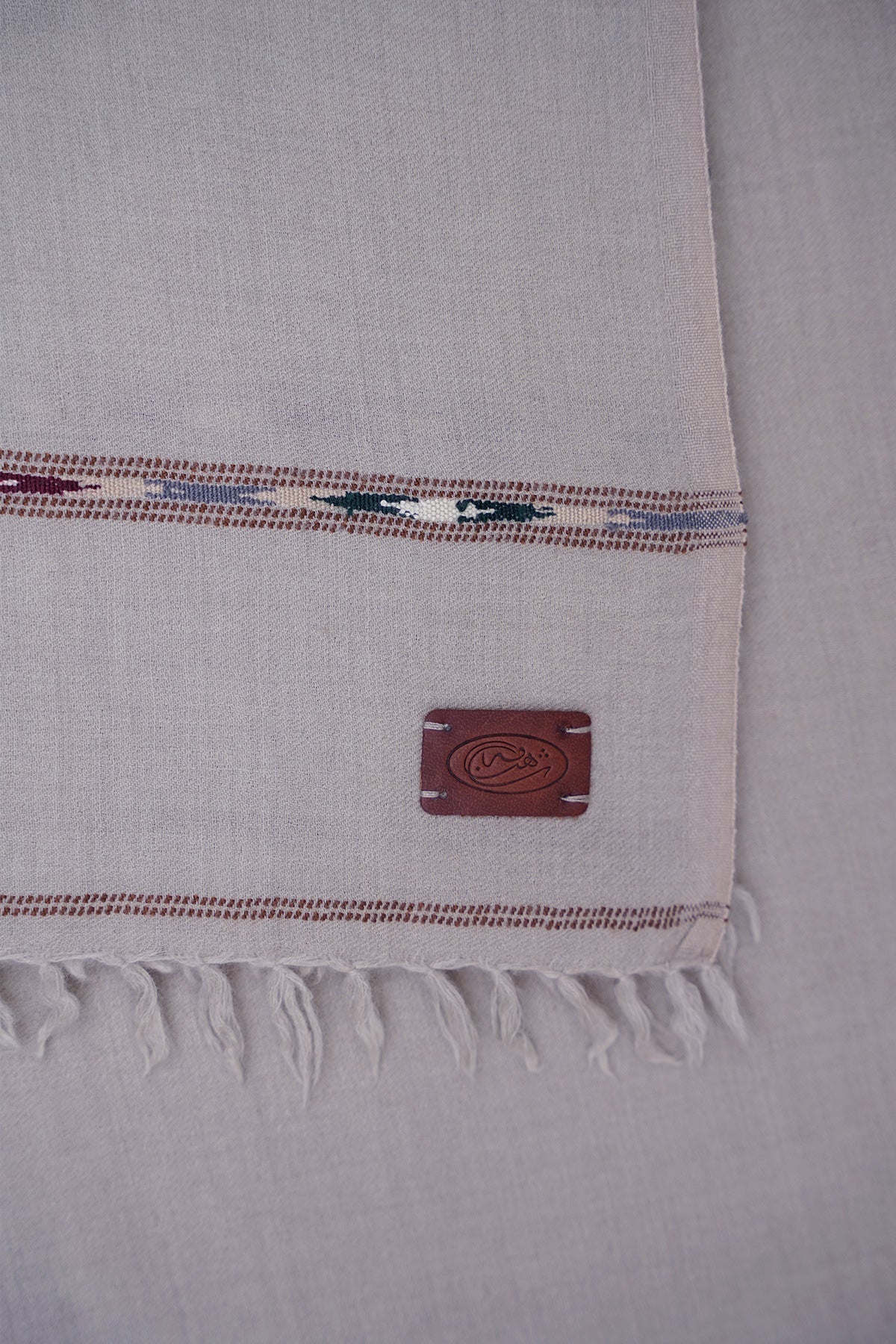 Dark Brown Fine Wool Shawl - Shop Now at Shahnameh