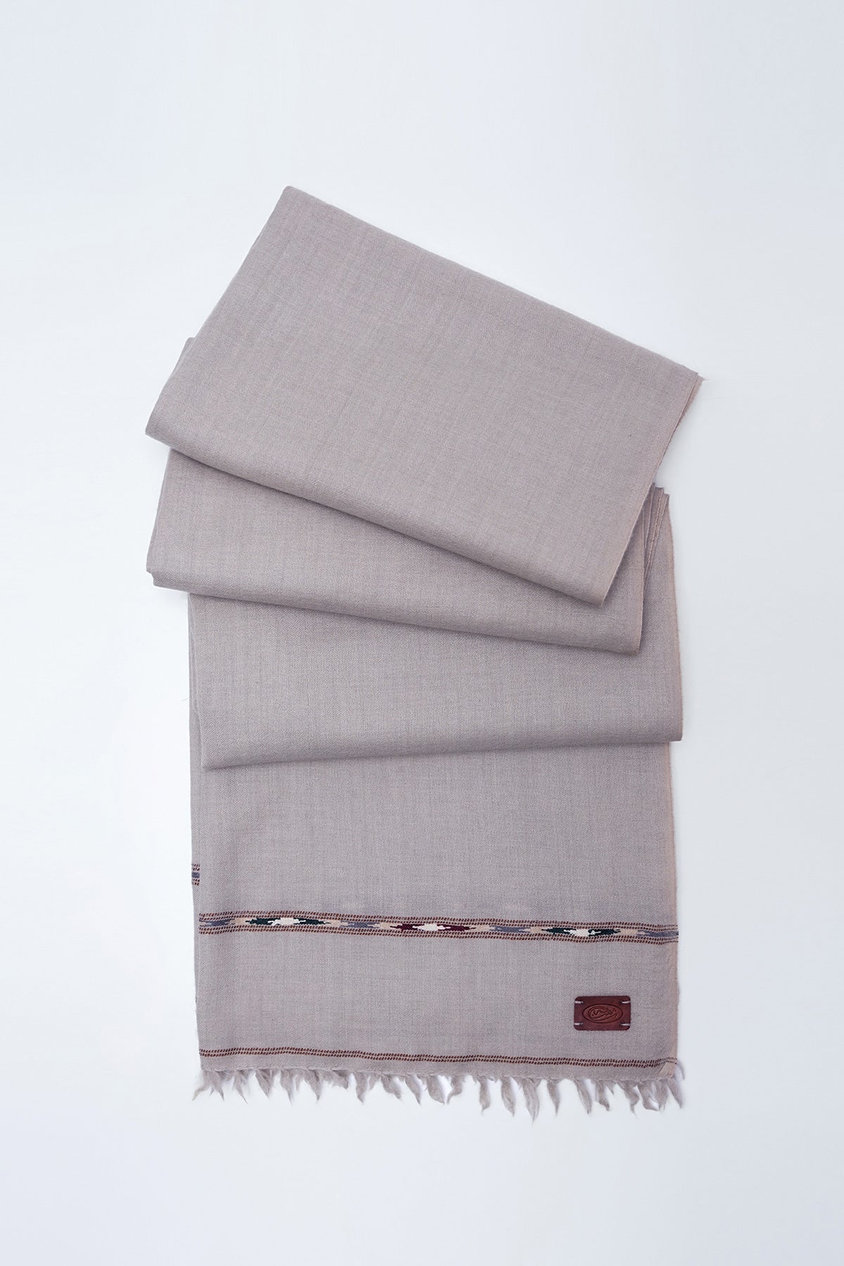 Dark Brown Fine Wool Shawl - Shop Now at Shahnameh