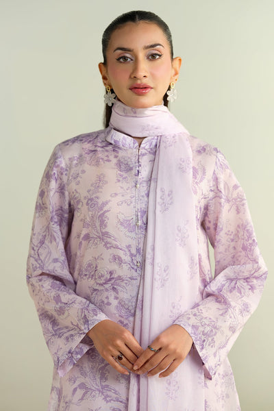 3 Piece - Printed Suit - X6105 R - Shop Now at Kayseria