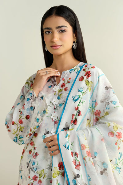 3 Piece - Printed Suit - X6133 - Shop Now at Kayseria