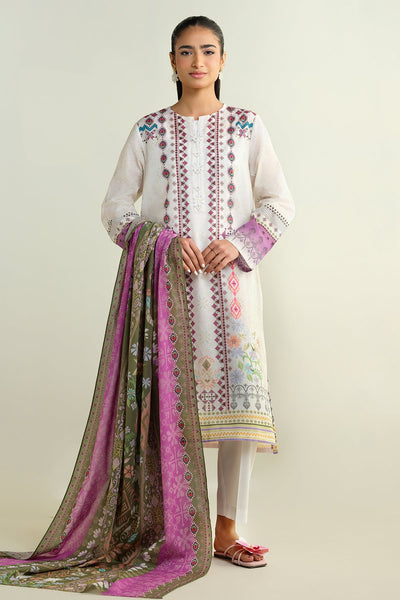3 Piece - Printed Lawn Suit - X6160 - Shop Now at Kayseria
